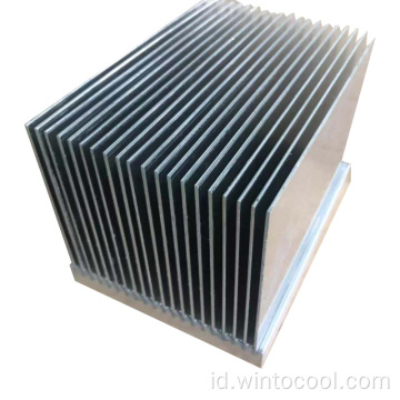 Heat sink sirip terikat epoksi untuk 300W TEC